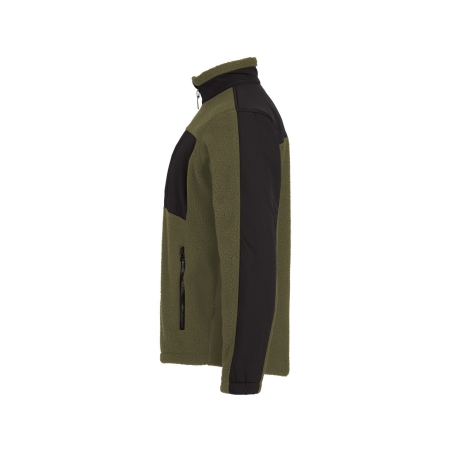 Veste polaire de travail zippée regular fit Kaki/noir – Dassy HAVEN