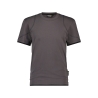 T-shirt de travail manches courtes col rond stretch coton Gris anthracite/noir – Dassy Kinetic