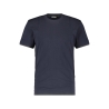 T-shirt de travail manches courtes col rond stretch coton Bleu nuit/gris anthracite – Dassy Kinetic