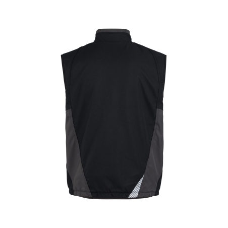 Gilet hiver softshell triple couche stretch imperméable Noir/gris – Dassy Fusion Next