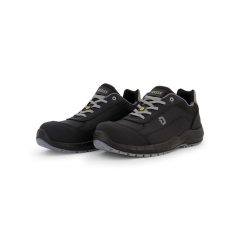 Chaussure de sécurité basse S3S ESD sans métal microfibre Noir – Dassy Horus S3S FO SR ESD