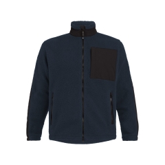 Veste polaire de travail zippée regular fit Marine/noir – Dassy HAVEN