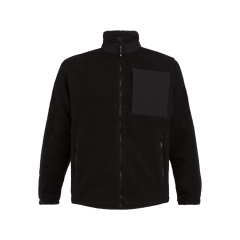 Veste polaire de travail zippée regular fit Noir – Dassy HAVEN