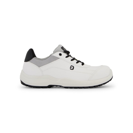 Chaussure de sécurité basse S3S ESD sans métal microfibre Blanc – Dassy Horus S3S FO SR ESD