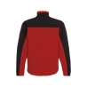 Veste polaire de travail zippée regular fit Rouge/noir – Dassy HAVEN