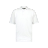 Polo de travail lavage industriel coton polyester piqué Blanc – Dassy Hugo
