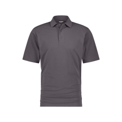 Polo de travail lavage industriel coton polyester piqué Gris – Dassy Hugo