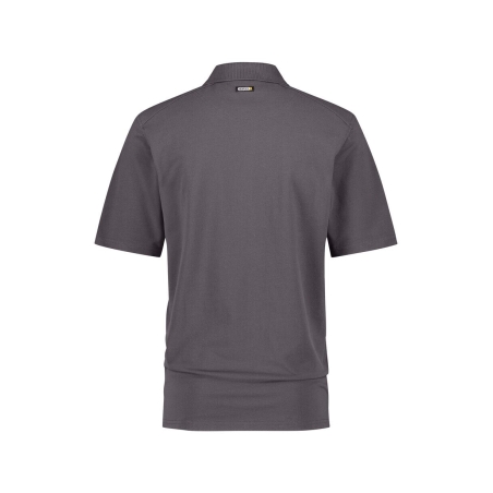 Polo de travail lavage industriel coton polyester piqué Gris – Dassy Hugo