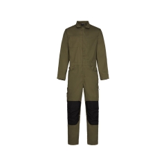 Combinaison de travail stretch poches genoux Cordura Kaki/noir – Dassy Moneo