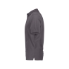Polo de travail lavage industriel coton polyester piqué Gris – Dassy Hugo