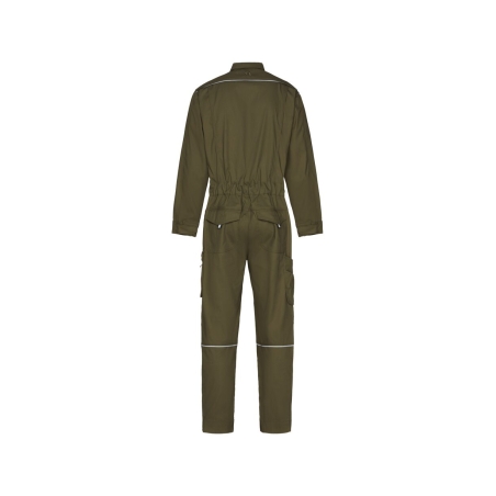 Combinaison de travail stretch poches genoux Cordura Kaki/noir – Dassy Moneo