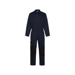 Combinaison de travail stretch poches genoux Cordura Marine/noir – Dassy Moneo