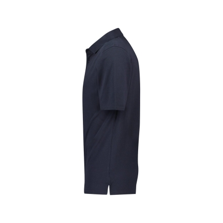 Polo de travail lavage industriel coton polyester piqué Marine – Dassy Hugo