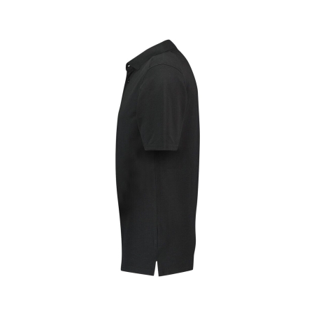 Polo de travail lavage industriel coton polyester piqué Noir – Dassy Hugo