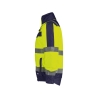 Veste hiver haute visibilité imperméable classe 3 matelassée Jaune fluo/marine – Dassy Lima
