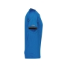 T-shirt de travail manches courtes anti-UV UPF 50+ respirant Bleu azur/gris anthracite – Dassy Nexus