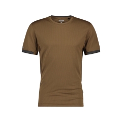 T-shirt de travail manches courtes anti-UV UPF 50+ respirant Camel/gris anthracite – Dassy Nexus