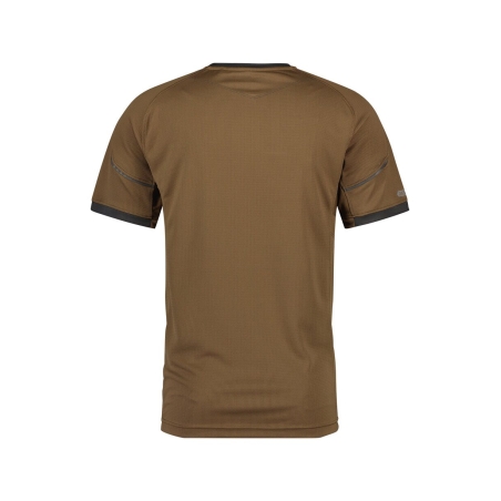 T-shirt de travail manches courtes anti-UV UPF 50+ respirant Camel/gris anthracite – Dassy Nexus