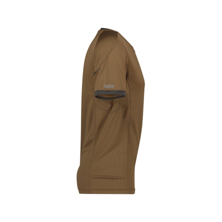 T-shirt de travail manches courtes anti-UV UPF 50+ respirant Camel/gris anthracite – Dassy Nexus
