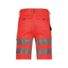 Bermuda de travail haute visibilité classe 2 multipoches Rouge fluo – Dassy Idaho