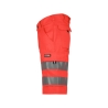 Bermuda de travail haute visibilité classe 2 multipoches Rouge fluo – Dassy Idaho