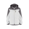 Veste softshell triple couche coupe cintrée femme Blanc/gris ciment – Dassy Jakarta Women