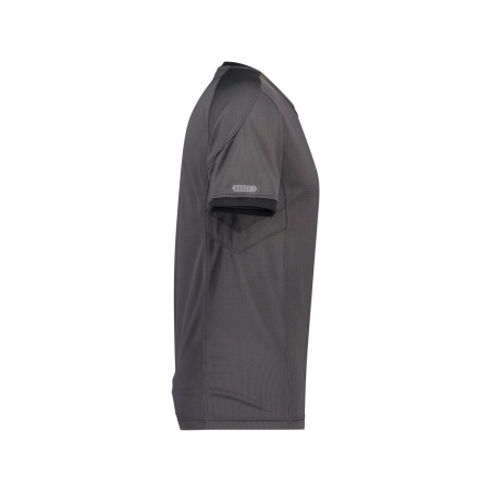 T-shirt de travail manches courtes anti-UV UPF 50+ respirant Gris anthracite/noir – Dassy Nexus
