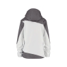 Veste softshell triple couche coupe cintrée femme Blanc/gris ciment – Dassy Jakarta Women