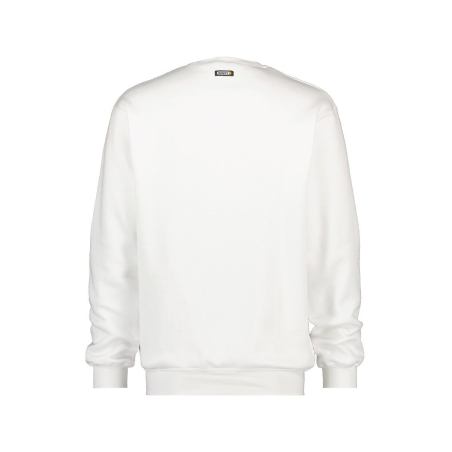 Sweat-shirt de travail col rond manches longues 290 g/m² Blanc – Dassy Lionel