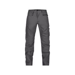 Pantalon de travail stretch multipoches entrejambe long Gris anthracite coupe longue – Dassy Jasper