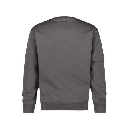 Sweat-shirt de travail col rond manches longues 290 g/m² Gris ciment – Dassy Lionel