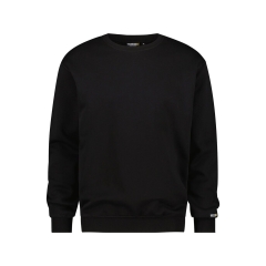 Sweat-shirt de travail col rond manches longues 290 g/m² Noir – Dassy Lionel