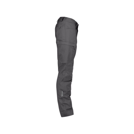 Pantalon de travail stretch multipoches entrejambe long Gris anthracite coupe courte – Dassy Jasper