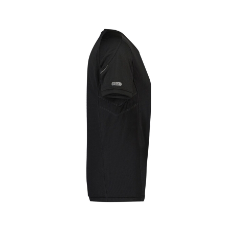 T-shirt de travail manches courtes anti-UV UPF 50+ respirant Noir – Dassy Nexus