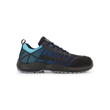 Chaussure de sécurité basse S3 composite sans métal ESD Bleu azur/noir – Dassy Nox S3