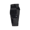 Bermuda de travail multipoches stretch 2-way Gris/noir – Dassy Kuma Flex