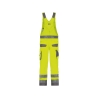Cotte à bretelles haute visibilité multipoches Cordura Jaune fluo/gris ciment coupe longue – Dassy Malmedy