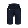 Bermuda de travail multipoches stretch 2-way Marine/noir – Dassy Kuma Flex