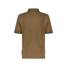 Polo de travail manches courtes coton piqué 220 g/m² Camel/gris anthracite – Dassy Orbital
