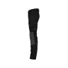 Pantalon de travail stretch multipoches slim fit genouillères Noir/gris anthracite – Dassy Impax