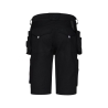 Bermuda de travail multipoches straight leg 245 g/m² Noir – Dassy Kuma