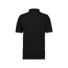 Polo de travail manches courtes coton piqué 220 g/m² Noir/gris anthracite – Dassy Orbital