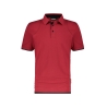 Polo de travail manches courtes coton piqué 220 g/m² Rouge/noir – Dassy Orbital