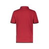 Polo de travail manches courtes coton piqué 220 g/m² Rouge/noir – Dassy Orbital