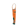 Cotte à bretelles haute visibilité multipoches Cordura Orange fluo/vert coupe courte – Dassy Malmedy