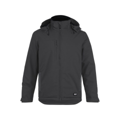 Veste hiver imperméable stretch capuche amovible Gris – Dassy PITCH