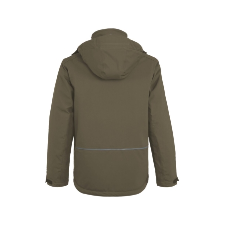 Veste hiver imperméable stretch capuche amovible Kaki – Dassy PITCH