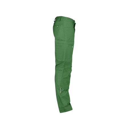 Pantalon de travail stretch multipoches entrejambe long Vert orme – Dassy Jasper