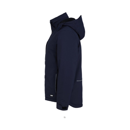 Veste hiver imperméable stretch capuche amovible Marine – Dassy PITCH