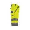 Bermuda de travail haute visibilité multipoches Cordura Jaune fluo/gris ciment – Dassy Lucca